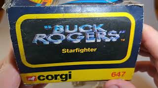 A Quick Buck on a Bank Holiday! Unboxing a Corgi Buck Rogers Starfighter, complete with figures!