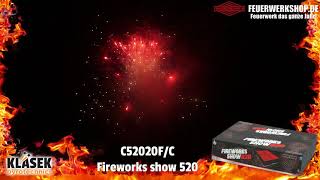 Fireworks show 520 - Klasek F3 Feuerwerk