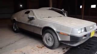 32 yıl aradan sonra samanlıktan çıkan DeLorean