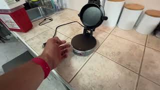 Hamilton Beach Breakfast Sandwich Maker with Egg Cooker Ring, Customize Ingredients Review