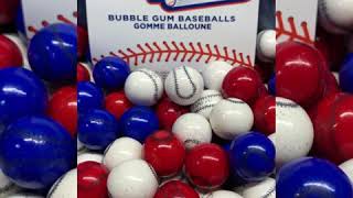 All American Baseball Gumballs for Bulk Vending Machines