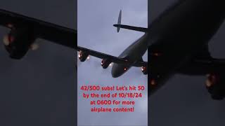 Huge Airplane Taking Off