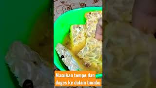 RESEP RAHASIA TEMPE DAN DAGES GORENG ENAK TANPA TEPUNG #shorts #gorengan  #gorengtempe #gorengdage