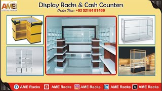 Pharmacy Racks | AME Racks in Gujranwala | Jewelry, Cosmetics, Gift Shop, Mobile & Dollar Shop Racks