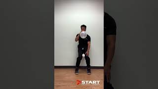 PRI wall supported passive FA IR with balloon (standing 18) postural restoration institute