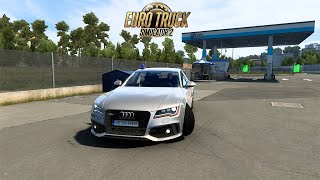 Audi RS7 для Euro Truck Simulator 2 (v1.45.x) Обзор мода