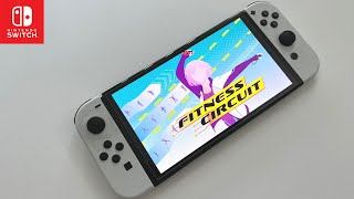 Fitness Circuit Nintendo Switch OLED Gameplay