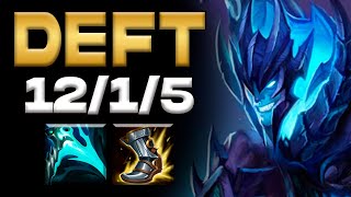 Deft Draven vs Kalista / LOL KR Patch 12.12