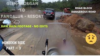 😱Heavy Rain Ride - Raw Footage🥰- Monsoon Magic😍 Part 3 Adventure #re #bike #travel #rain #viral