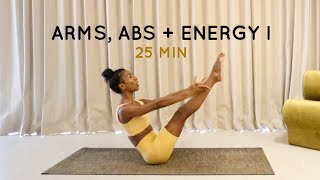 25 MIN ARMS, ABS + ENERGY  |  Part 1 int - adv pilates workout