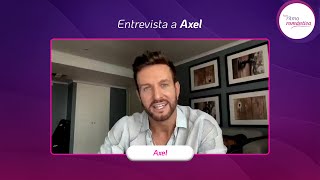 Axel en una entrevista exclusiva para Ritmo Romántica