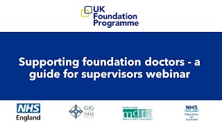 Supporting Foundation Doctors - a guide for supervisors