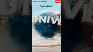 Universal Studios Singapore #shorts #travel #adventure #viralshorts #singapore #youtubeshorts #reels