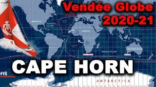 Обзор #7 Vendée Globe 2020-2021 Проходя траверз  мыса Cape Horn