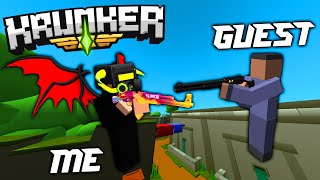 KRUNKER But The Video ENDS When I DIE By A SHOTGUN! (Giveaway)