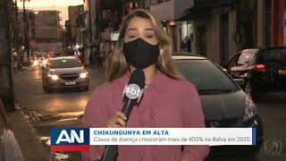 Entrevista TV Aratu sobre tratamento da dor pós-chikungunya com acupunturista do IM - 7 de julho