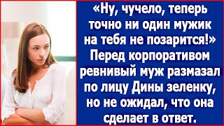 Ну что, чучело, теперь на тебя точно никто не позарится. Муж пролил на жену зеленку