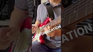 RED HOT CHILI PEPPERS - Californication Guitar Solo #cuvave #strat #tone