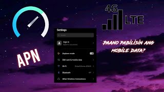 Paano pabilisin ang MOBILE DATA in any network using APN (TAGALOG TUTORIAL)