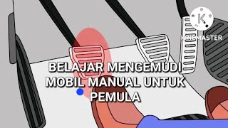 ILUSTRASI BELAJAR MENGEMUDI MOBIL MANUAL UNTUK PEMULA