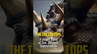 THE TRICERATOPS: A Unique blend of size, strength & sophistication #didiyouknow #shortvideo