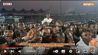 CONCERT DE NISKA AU STADE ALPHONSE MASSAMBA DEBAT shooooow