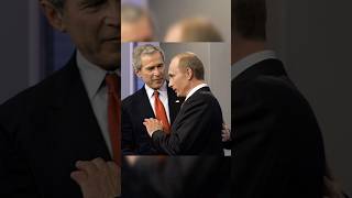 2008 president viladimir Putin and President George W. Bush.#putin #russia #moscow #usa #president