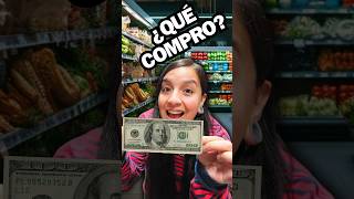 ¿CUANTA COMIDA COMPRÓ CON $100 DÓLARES EN USA?🇺🇸💸 #usa #newyork #nyc #shorts #short #super