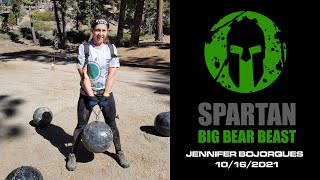 Jennifer Bojorques Big Bear Beast Spartan - 10/16/21 #menobstacles #aroo