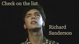 Richard Sanderson check on the list official clip