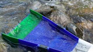 3D Printed Fluid Sluice Box - (Model #1)