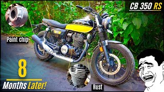 Honda CB350 RS : After 8 Months Full Review | 2500km Long Term 🔥 Amit S.