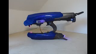 NERF (!) Halo Plasma Rifle TUTORIAL