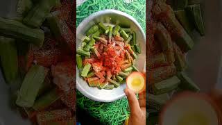 masala bhindi recipe #shorts #recipe #cooking #viral