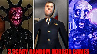 3 RANDOM SCARY HORROR GAMES #2