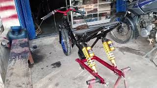 proses bikin rangka sleep engine