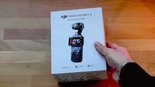 Unboxing DJI Osmo Pocket 3!