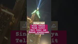 hari raya idul fitrinya di makkah