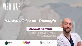 Webinar  História clínica em Tricologia