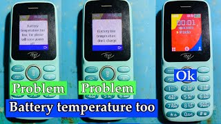 Battery low temperature, don't charge Battery temperature too low, the phone will soon power off