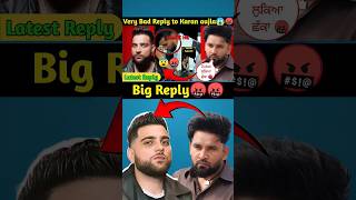 Baaghi Again Big Reply to Karan Aujla | Karan aujla Reply Baaghi And Haters in Latest Live #punjabi