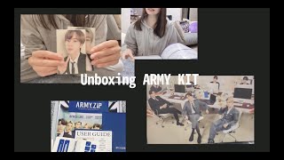 [Unboxing] 2021 #BTS ARMY KIT office theme