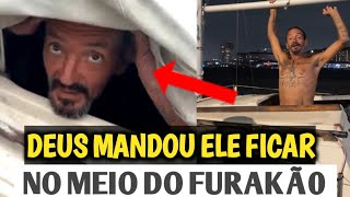 DEUS manda homem FICAR no MEIO DO FURACAO, afirma Tenente Dan.