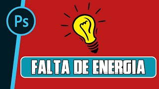 O que acontece quando o PHOTOSHOP está aberto e CAI A ENERGIA (PISCA A LUZ) ???