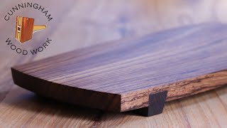 Charcuterieboard / Serving Tray- Zebra wood