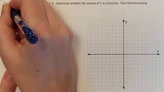 Lesson 5.6 Finding the Inverse of a Cubic Function