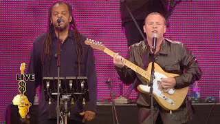 UB40/ Hunterz /The Dhol Blasters - Hit Medley/(I Can't Help) Falling In Love With You  (Live 8 2005)