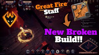 This Great Fire Staff Build is Broken? New Meta? - Great Fire Staff Solo Pvp  | Corrupted Dungeons