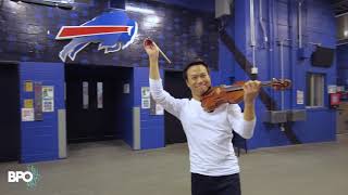 The Bills make BPO Concertmaster Nikki Chooi wanna "Shout"!