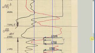 ГеоПоиск 9: Шаг 10. Оцифровка каротажной диаграммы